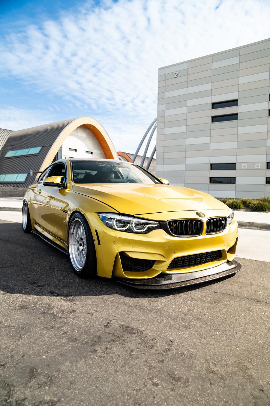 GTS Style Carbon Fiber Front Lip - BMW F80 M3 & F82 / F83 M4