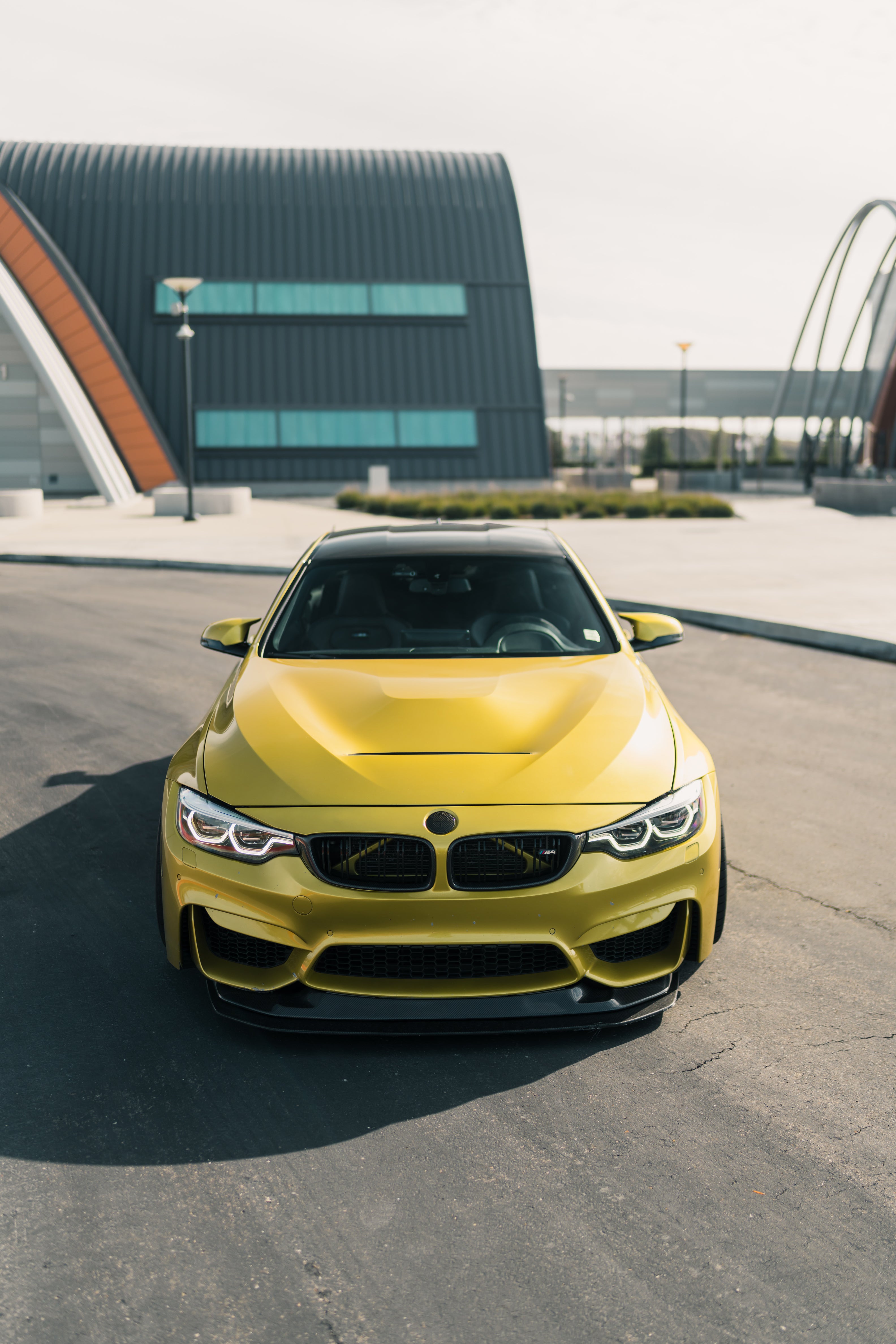 GTS Style Carbon Fiber Front Lip - BMW F80 M3 & F82 / F83 M4