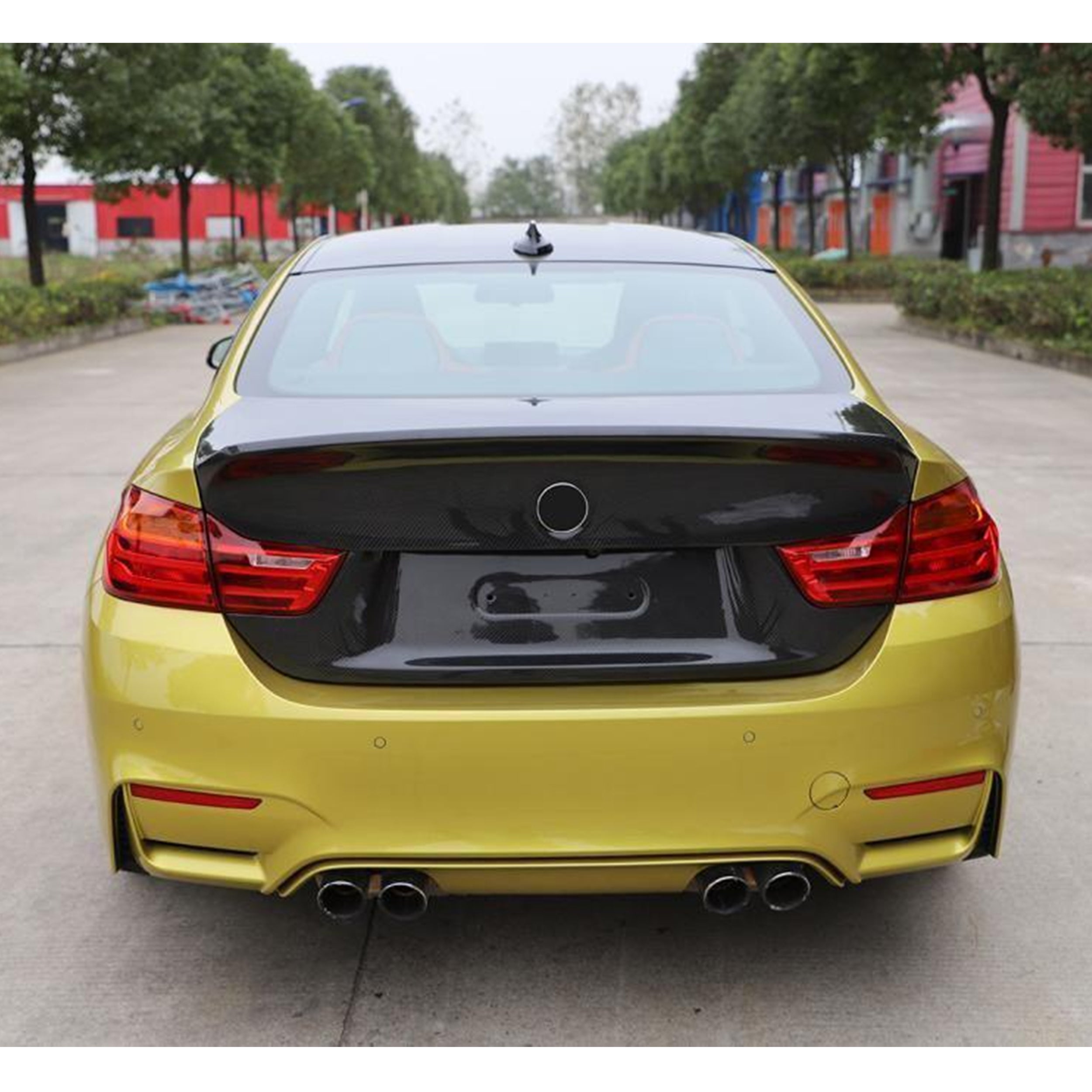 GTS Style Carbon Fiber Rear Trunk - BMW F82 M4