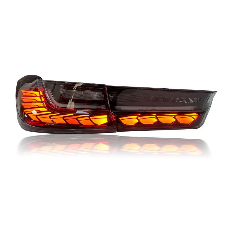 GTS Style Clear OLED Taillights - BMW G80 M3 & G20 3 Series