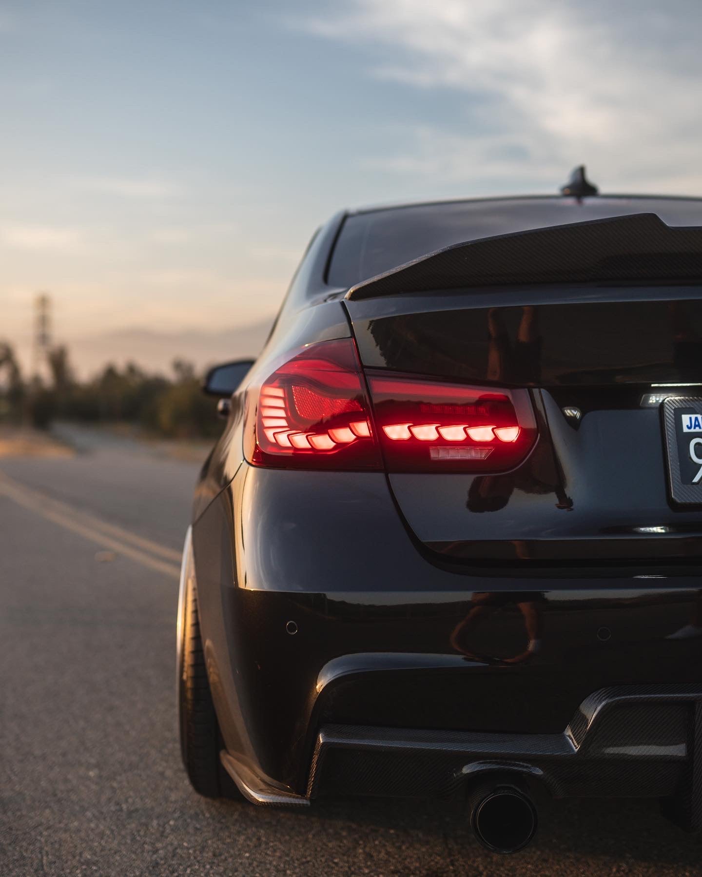 GTS Style Sequential OLED Taillights - BMW F80 M3 & F30 3 Series