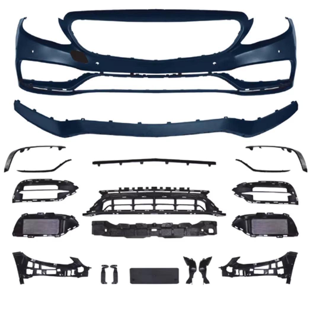 W205 C63 AMG Full Conversion Body Kit - Mercedes Benz W205 C Class