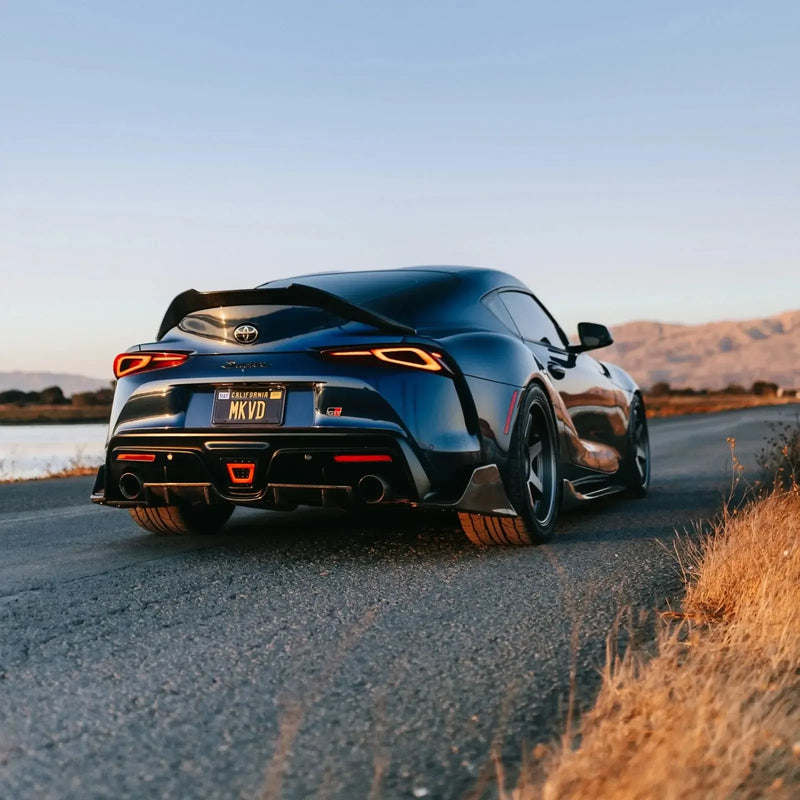 High Kick Carbon Fiber Trunk Spoiler - Toyota A90 GR Supra