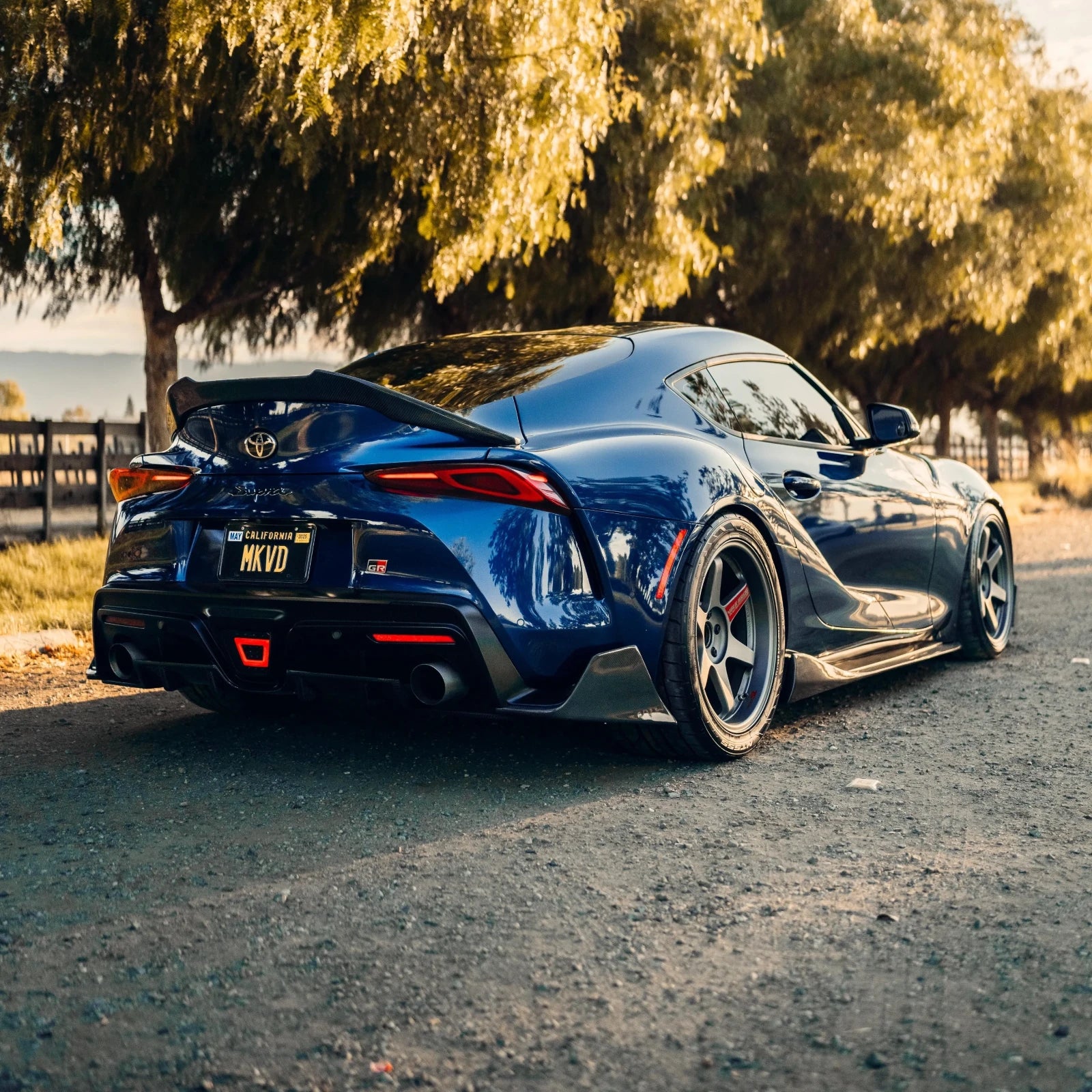 High Kick Carbon Fiber Trunk Spoiler - Toyota A90 GR Supra