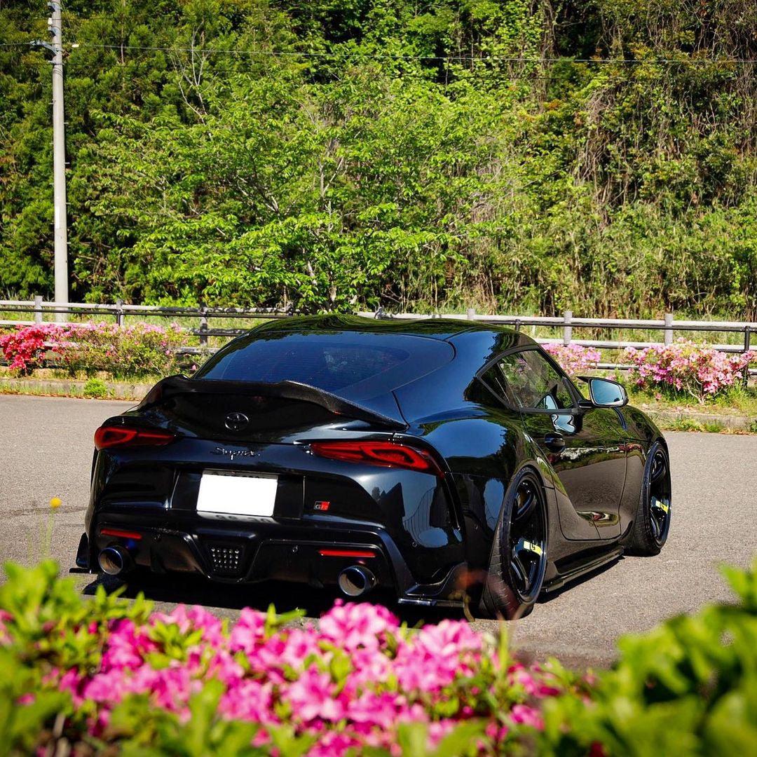 High Kick Carbon Fiber Trunk Spoiler - Toyota A90 GR Supra