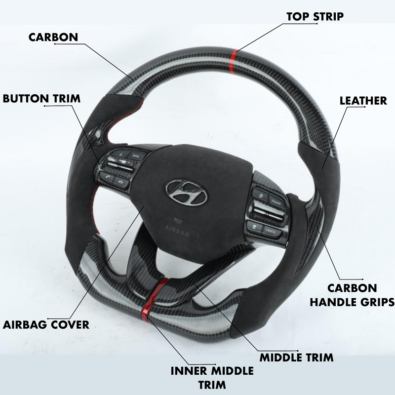 Hyundai I30 Style - Full Custom Steering Wheel