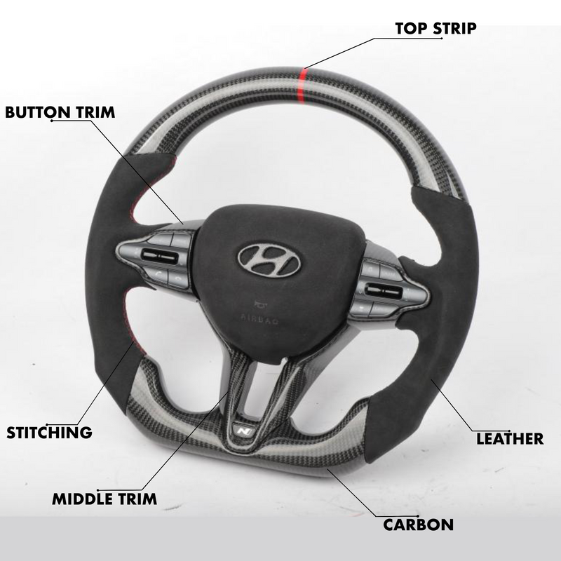 Hyundai N Line Style - Full Custom Steering Wheel
