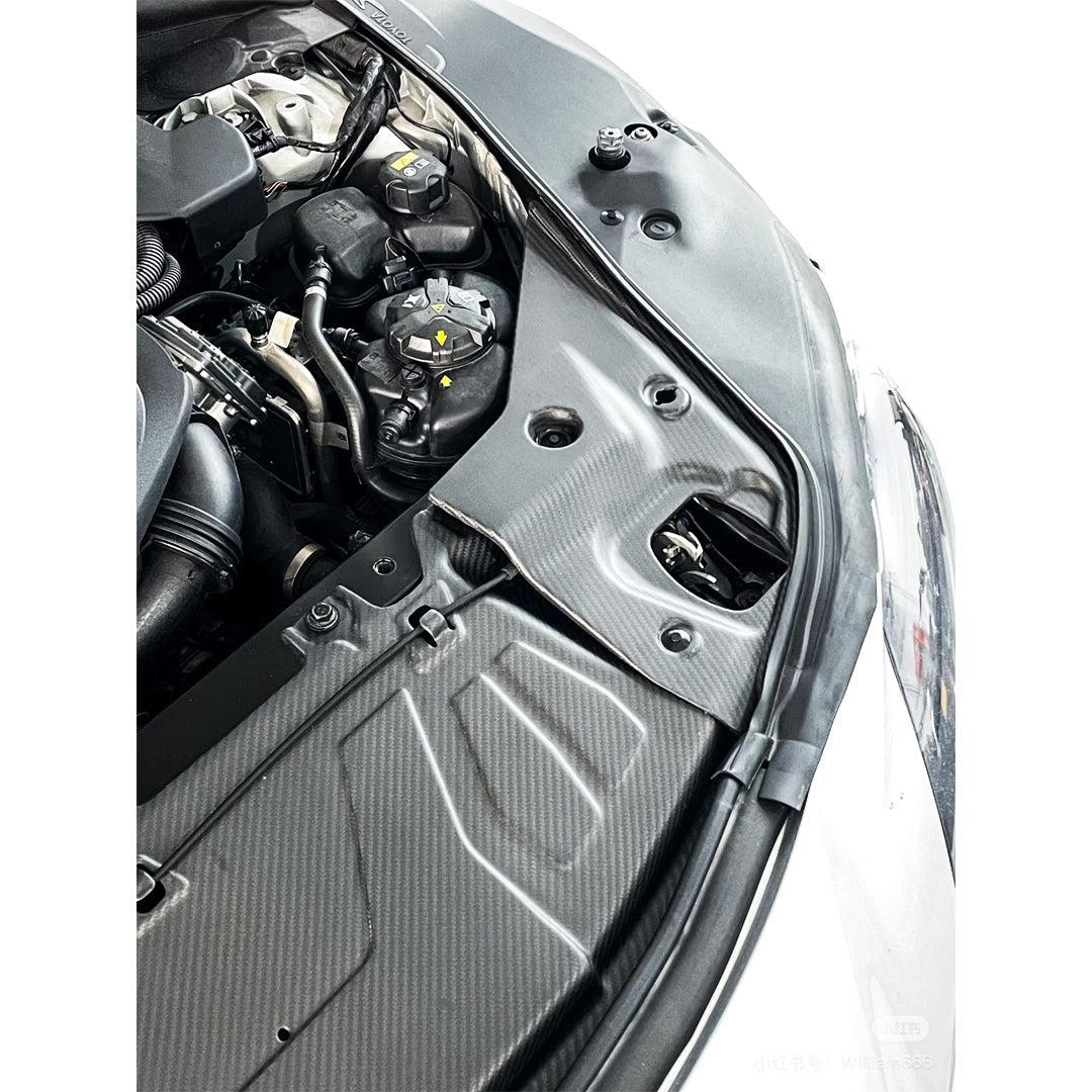 Carbon fiber Engine Bay Cover Set - Toyota A90 Supra