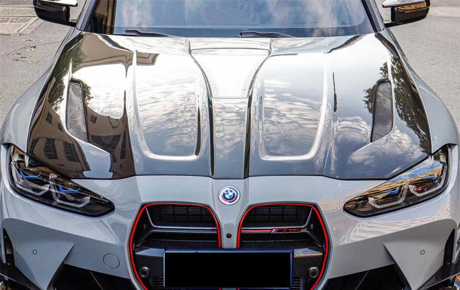 IMP Style Carbon Fiber Front Hood - BMW G80 M3 & G82/G83 M4