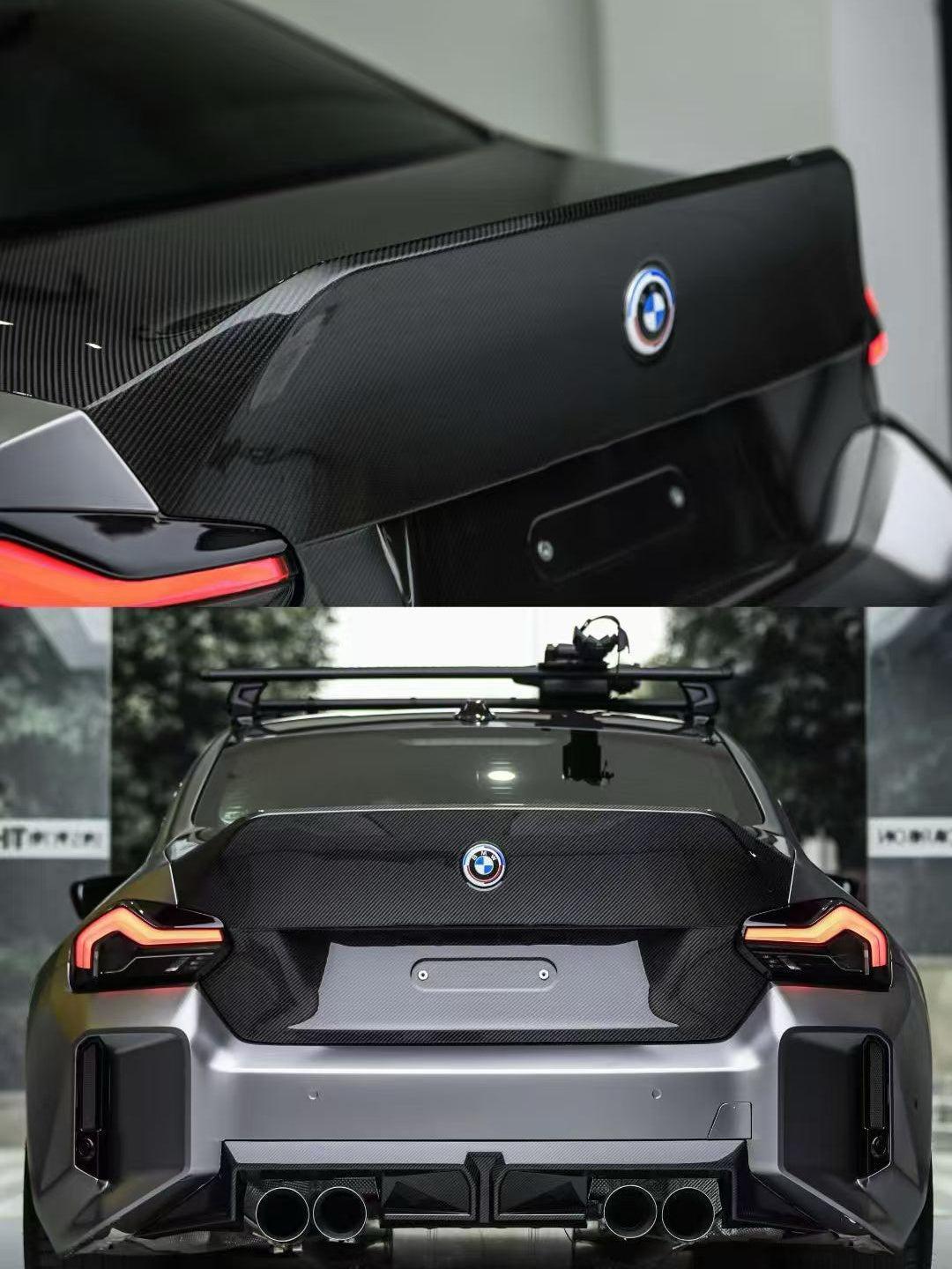 CS Style Carbon Fiber Rear Trunk - BMW G87 M2