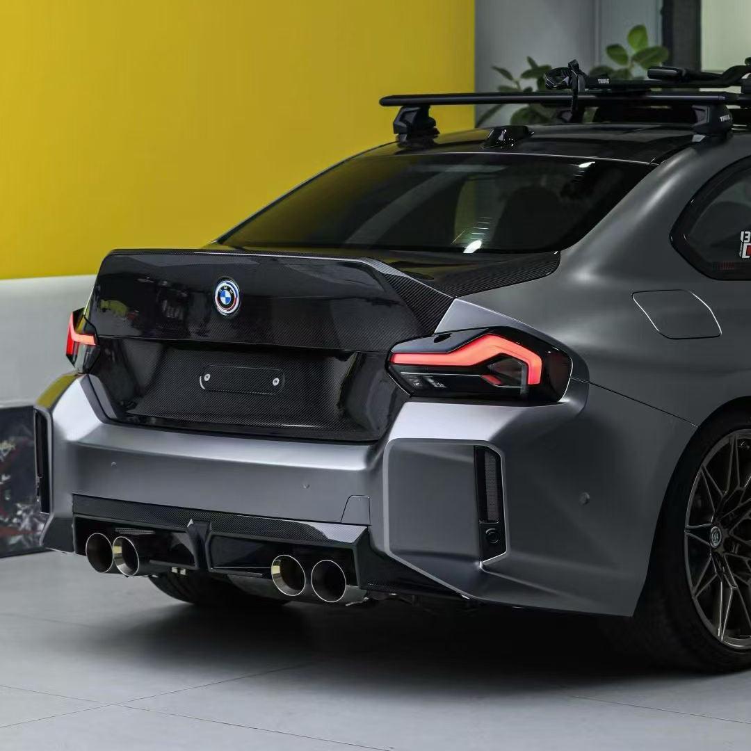 CS Style Carbon Fiber Rear Trunk - BMW G87 M2