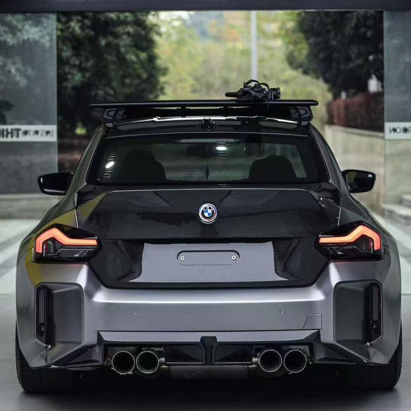 CS Style Carbon Fiber Rear Trunk - BMW G87 M2