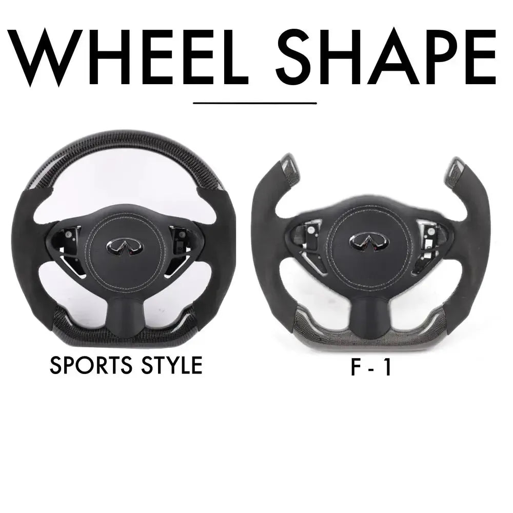 Infiniti FX35 Style - Full Custom Steering Wheel