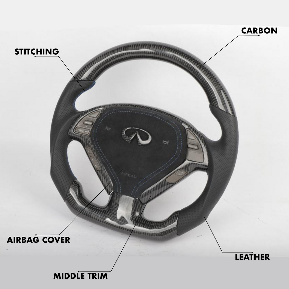 Infiniti G35 / G37 Style - Full Custom Steering Wheel