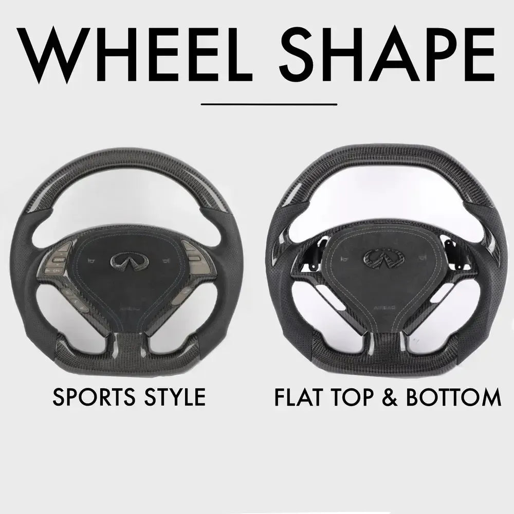 Infiniti G35 / G37 Style - Full Custom Steering Wheel