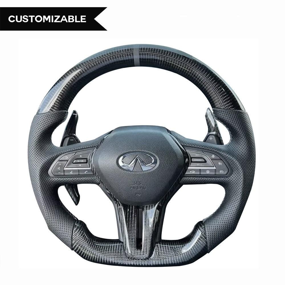 Infiniti Q50 Style - Full Custom Steering Wheel