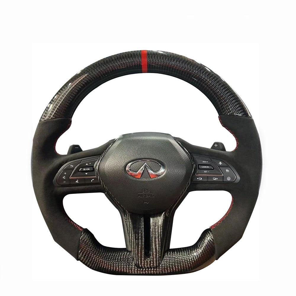 Infiniti Q60 Style - Full Custom Steering Wheel