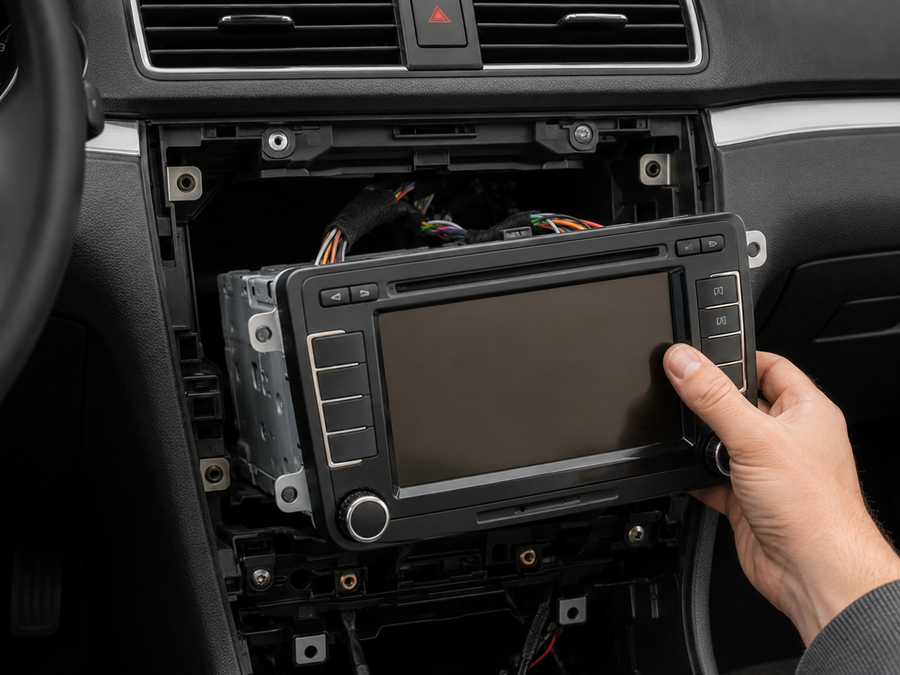 Pull Out the Factory Head Unit
