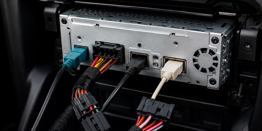 Connect the New Display/ Retrofit Wiring