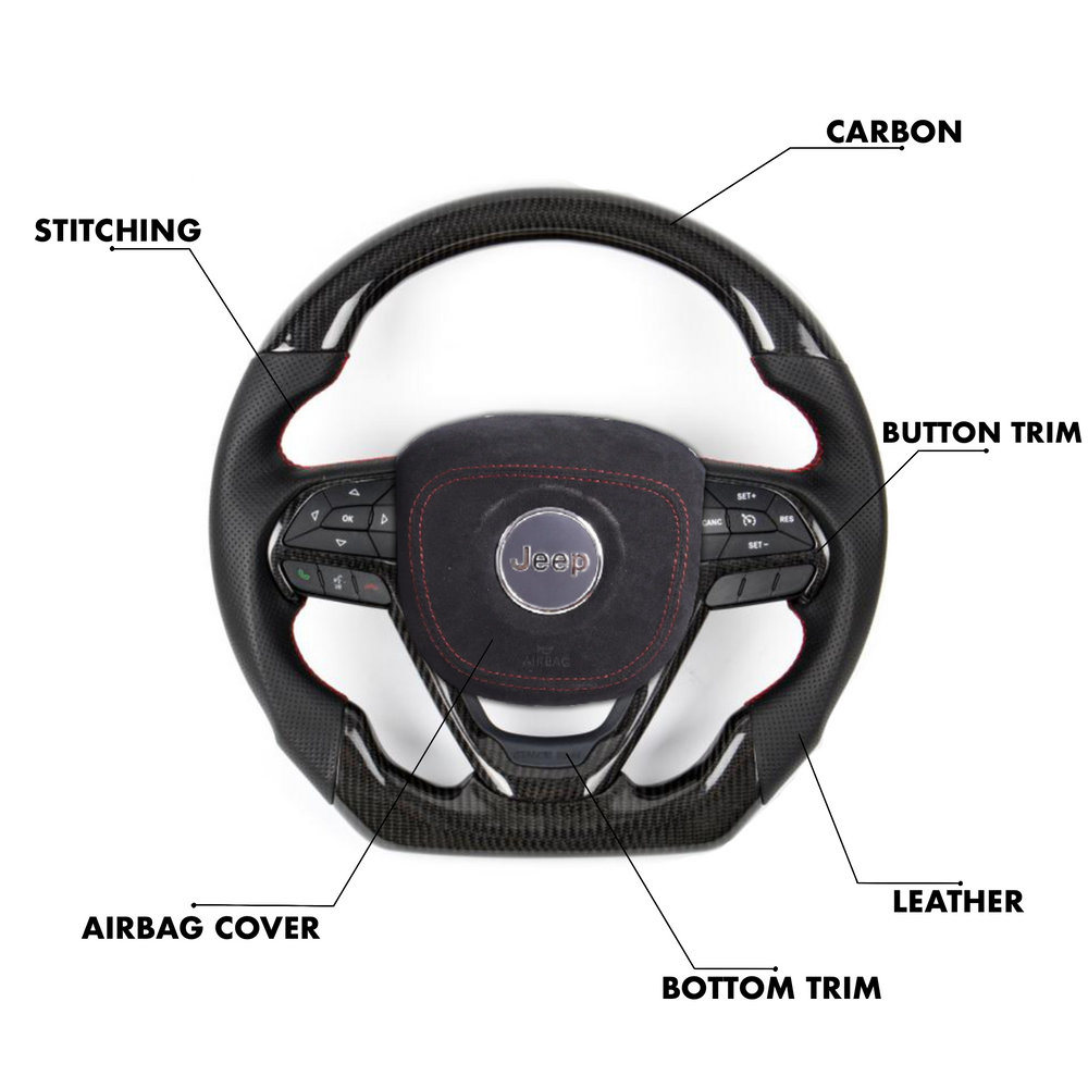 Jeep Grand Cherokee Style - Full Custom Steering Wheel
