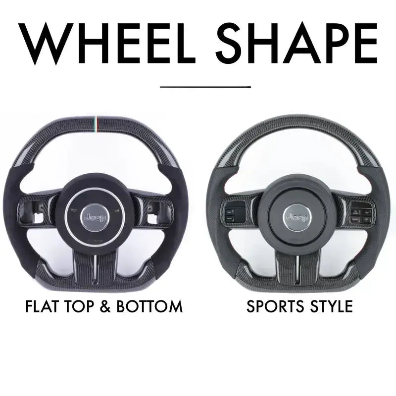 Jeep Wrangler Style - Full Custom Steering Wheel