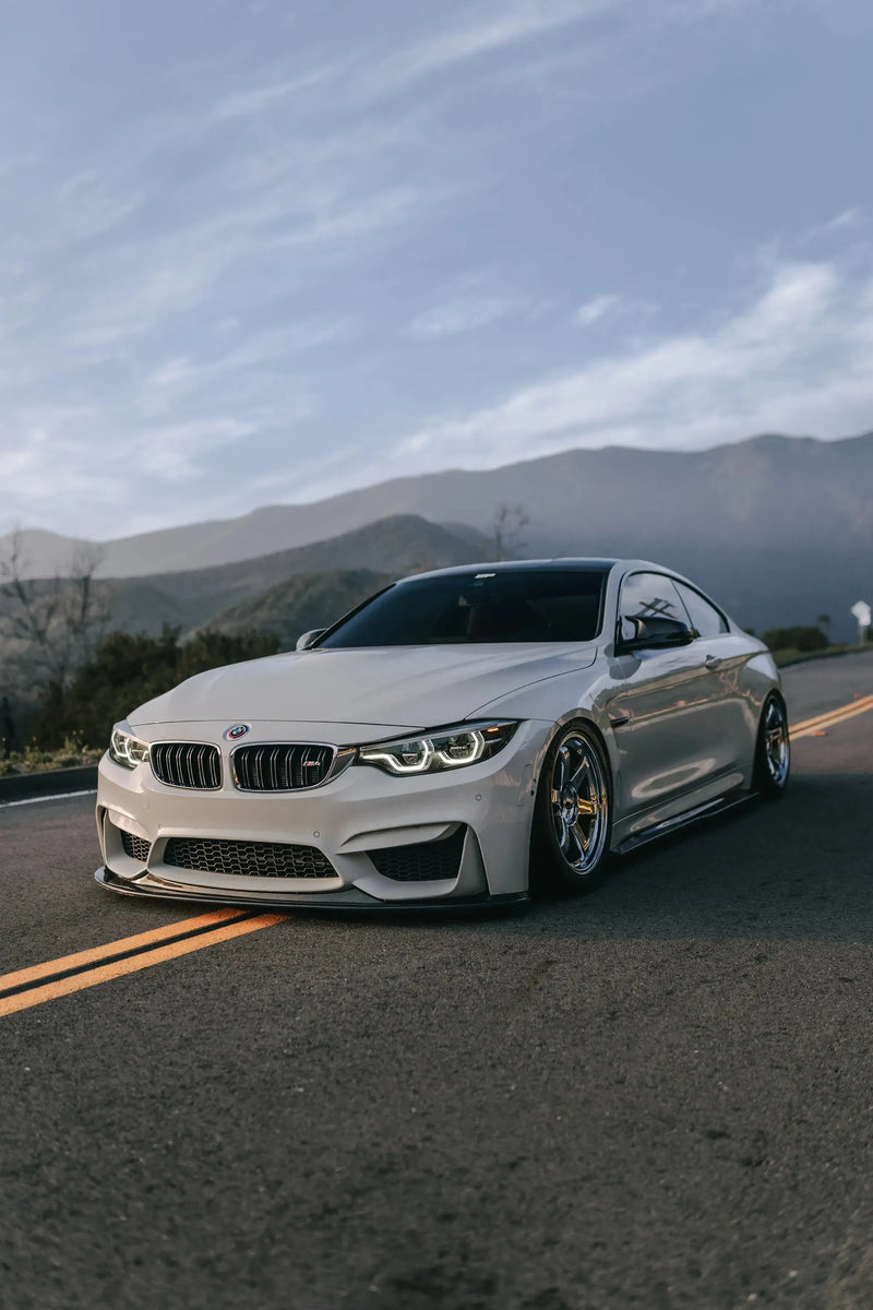 K Style Carbon Fiber Front Lip - BMW F80 M3 & F82/F83 M4