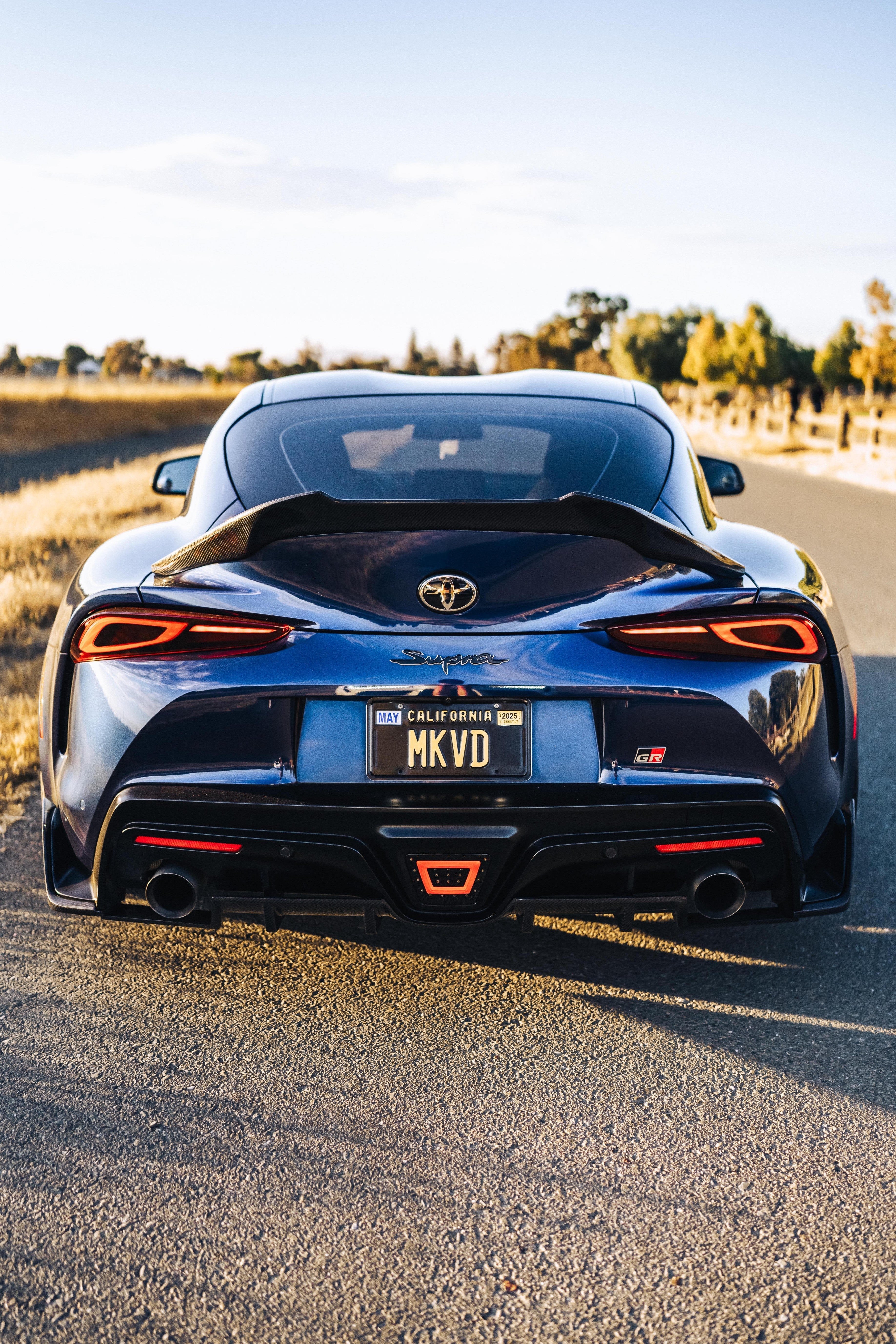 K Style Carbon Fiber Rear Diffuser - Toyota A90 GR Supra