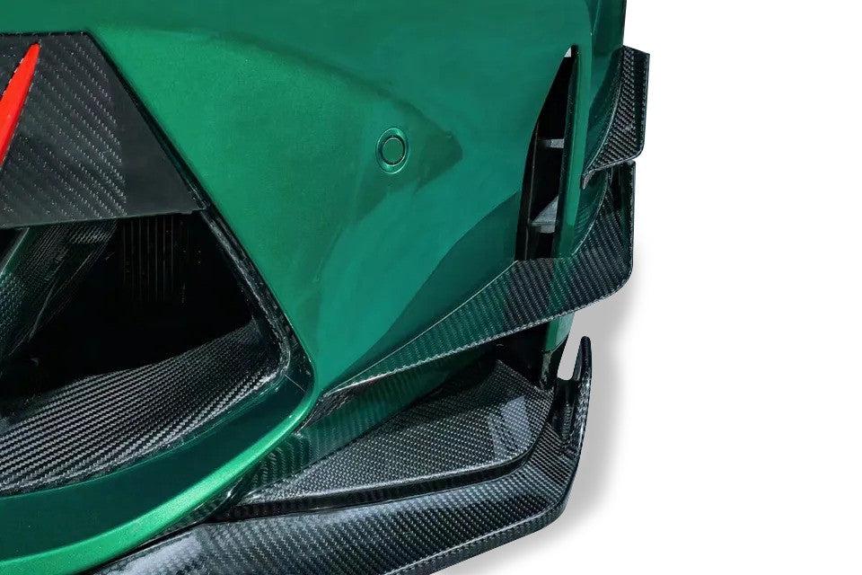 KB Style Carbon Fiber Front Canards - BMW G80 M3 & G82/G83 M4