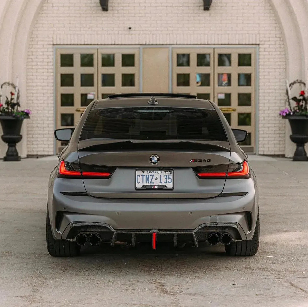 KB Style Carbon Fiber Rear Diffuser - BMW G20 3 Series Pre-LCI