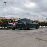 KB Style Carbon Fiber Rear Diffuser with Brake Light - BMW G22 4 Series