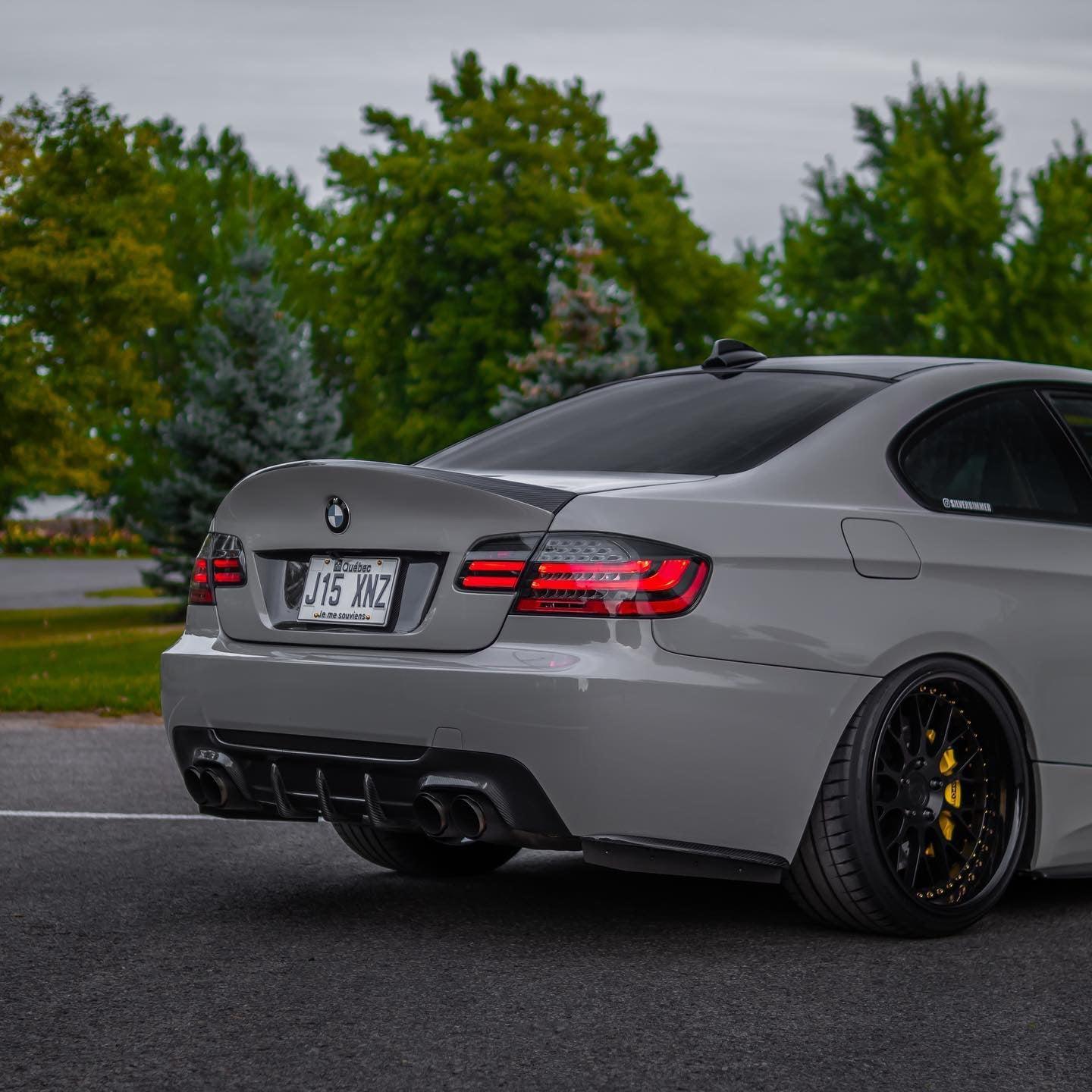 LCI Style Black Line Taillights - BMW E92 M3 & 3 Series