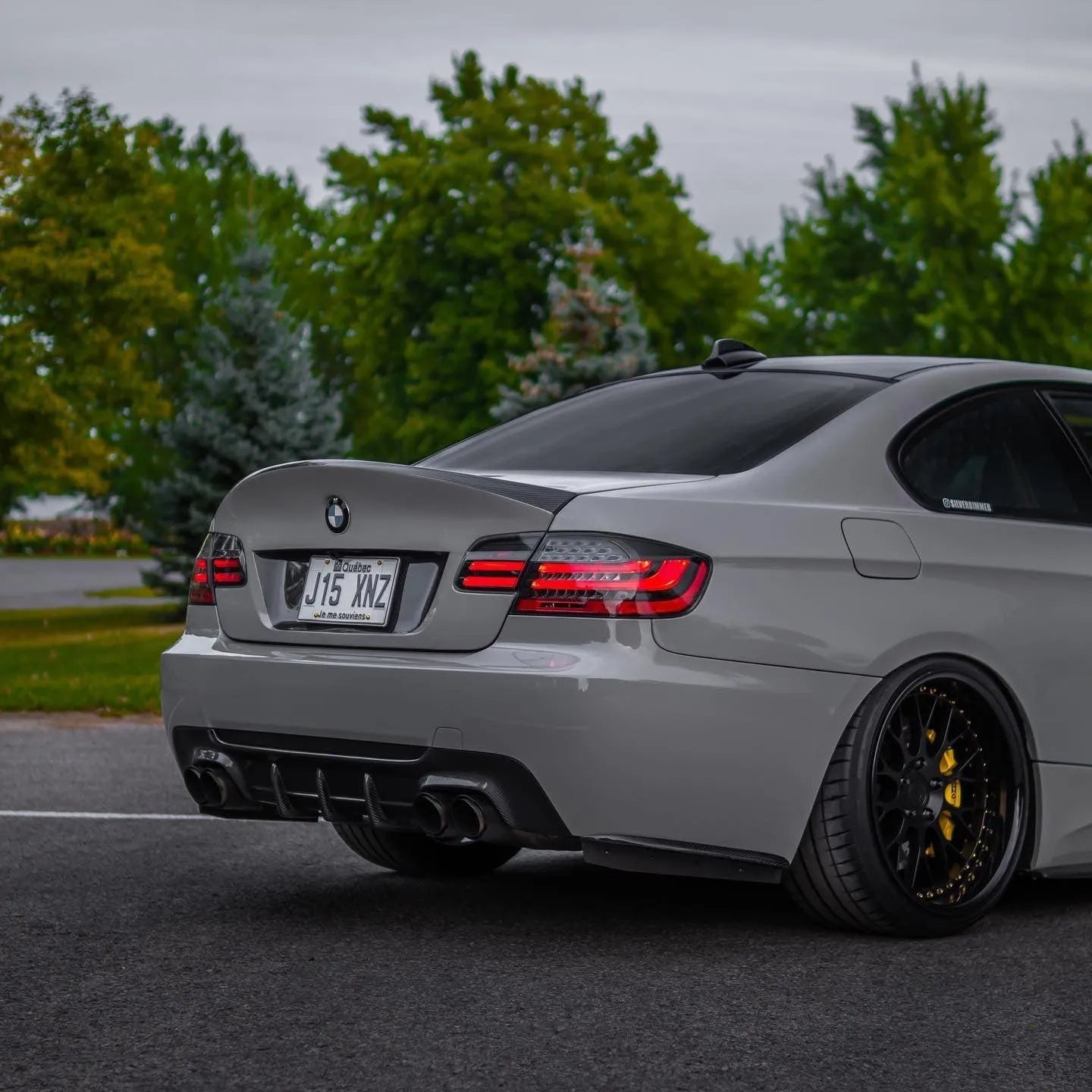 LCI Style Black Line Taillights - BMW E92 M3 & 3 Series