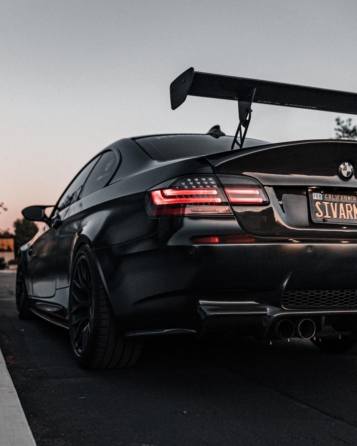 LCI Style Black Line Taillights - BMW E92 M3 & 3 Series