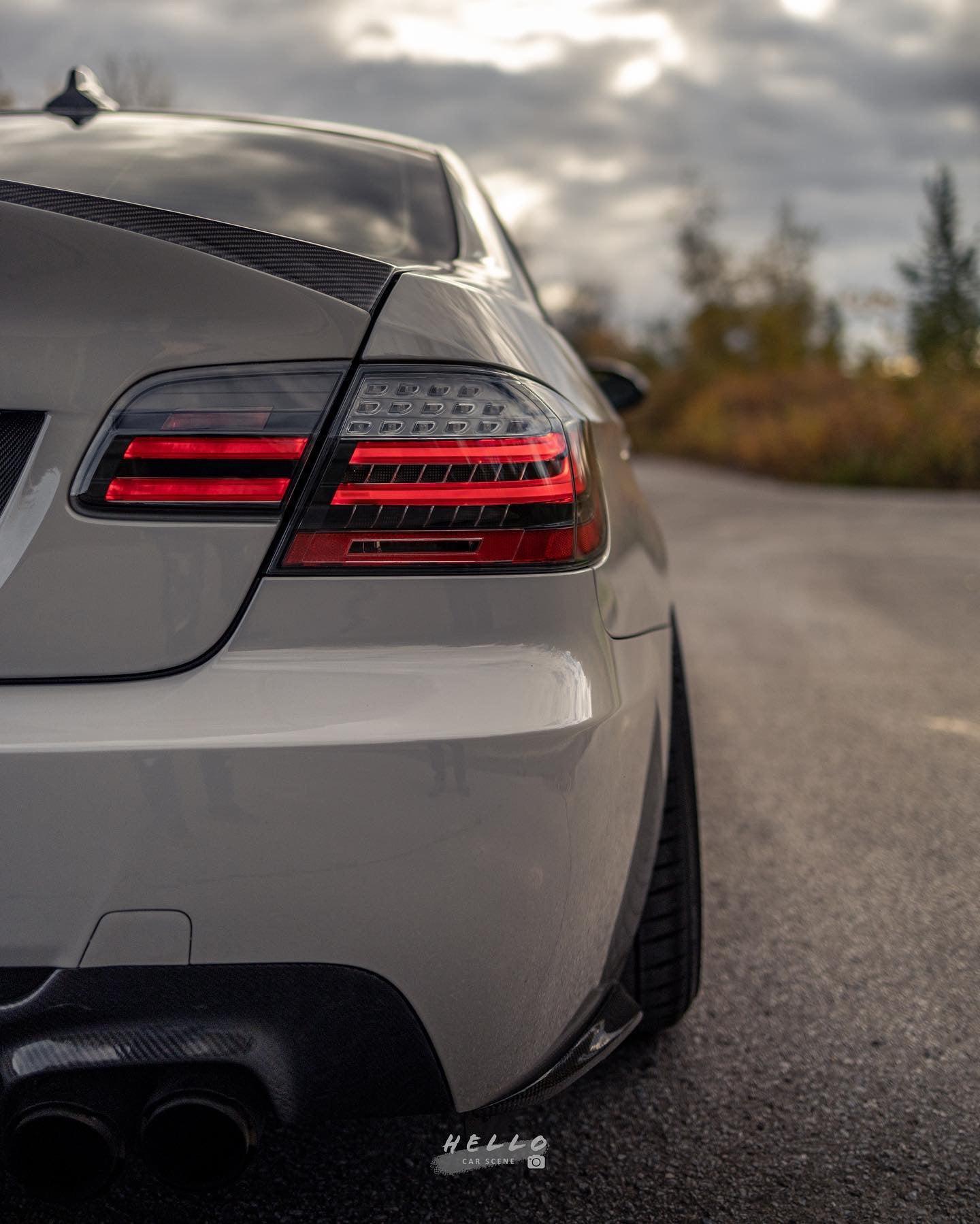 LCI Style Black Line Taillights - BMW E92 M3 & 3 Series