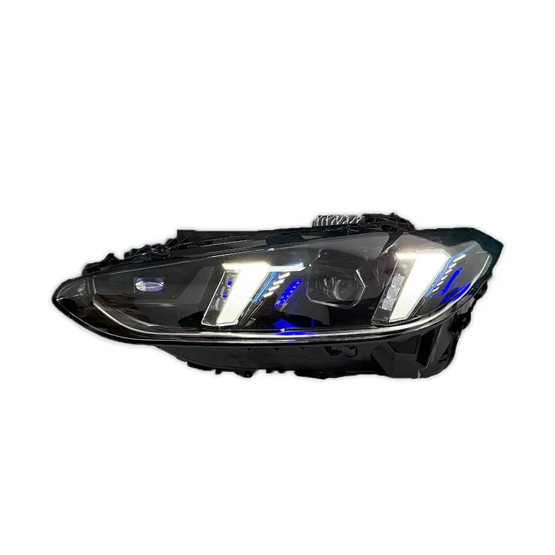 LCI Style LED Headlight with Duo Color DRL - BMW G80 M3, G82 M4, G22 4 Series