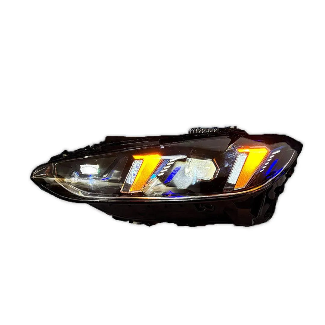 LCI Style LED Headlight with Duo Color DRL - BMW G80 M3, G82 M4, G22 4 Series