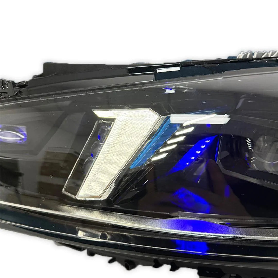 LCI Style LED Headlight with Duo Color DRL - BMW G80 M3, G82 M4, G22 4 Series