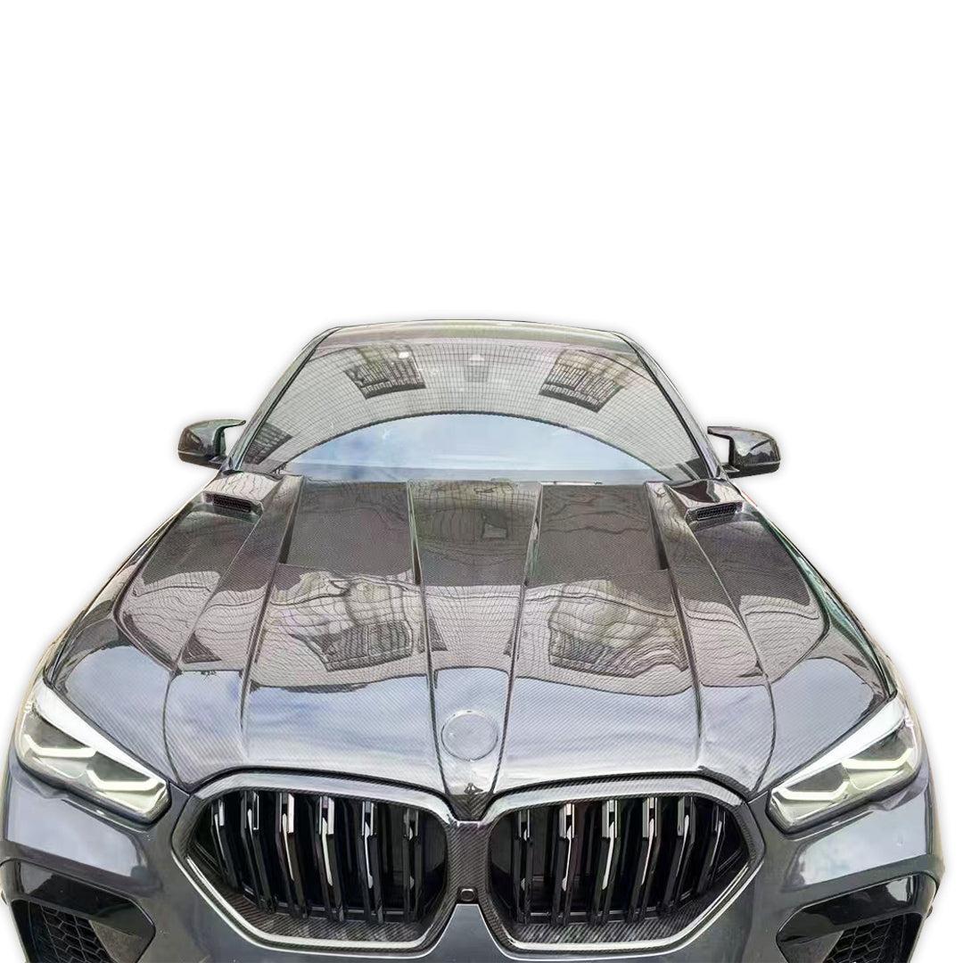 LD Style Carbon Fiber Engine Hood - BMW F97 X3M & F98 X4M & G01 X3 & G02 X4