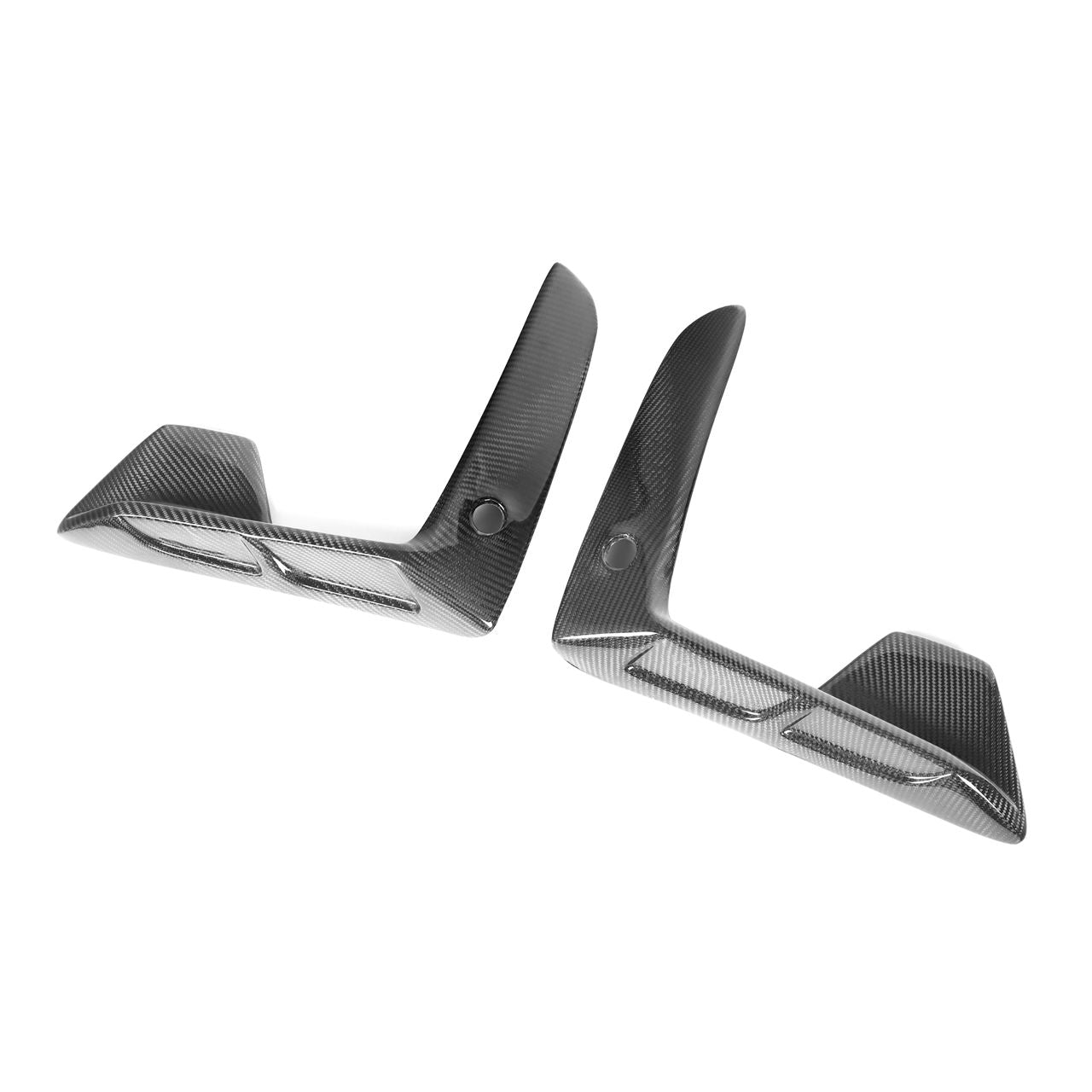 LD Style Carbon Fiber Front Canards - BMW F95 X5M