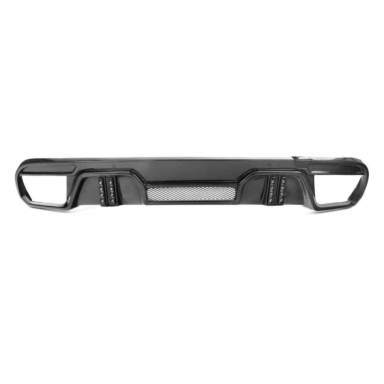 LD Style Carbon Fiber Rear Diffuser - BMW F96 X6M