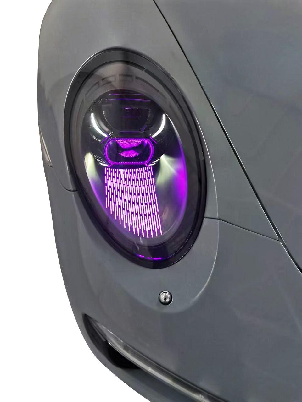 LED Matrix Style Laser Headlights - Porsche 991 911