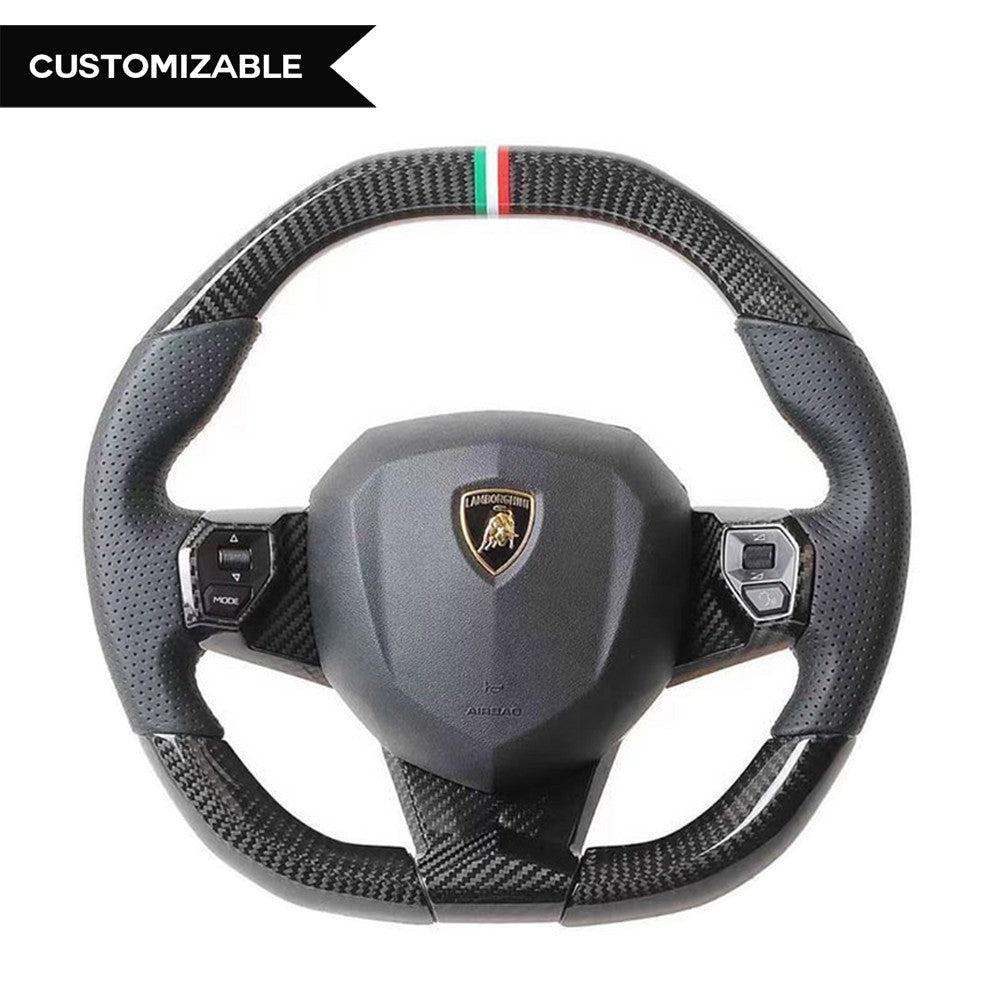 Lamborghini Aventador Style - Full Custom Steering Wheel