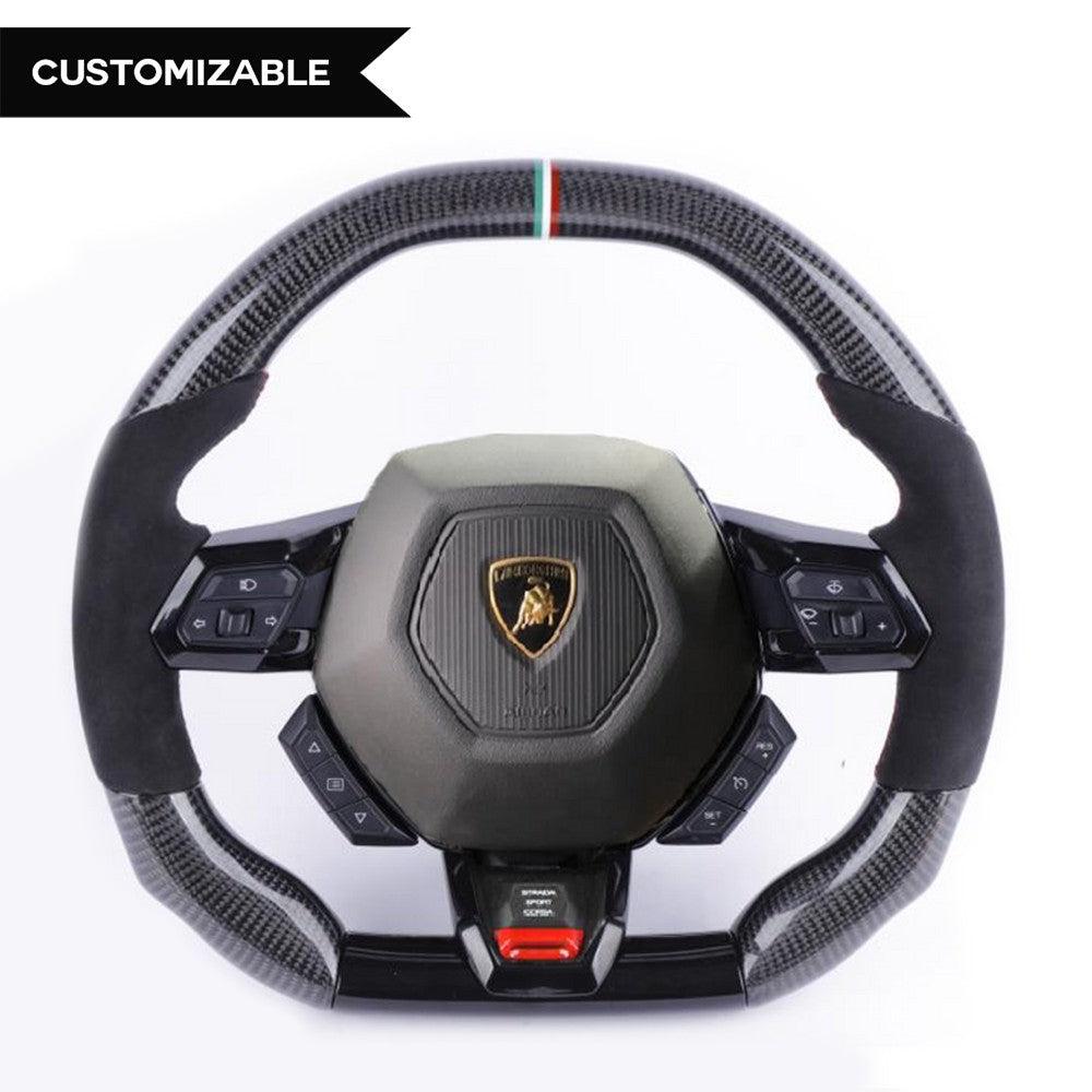 Lamborghini Huracán Style - Full Custom Steering Wheel