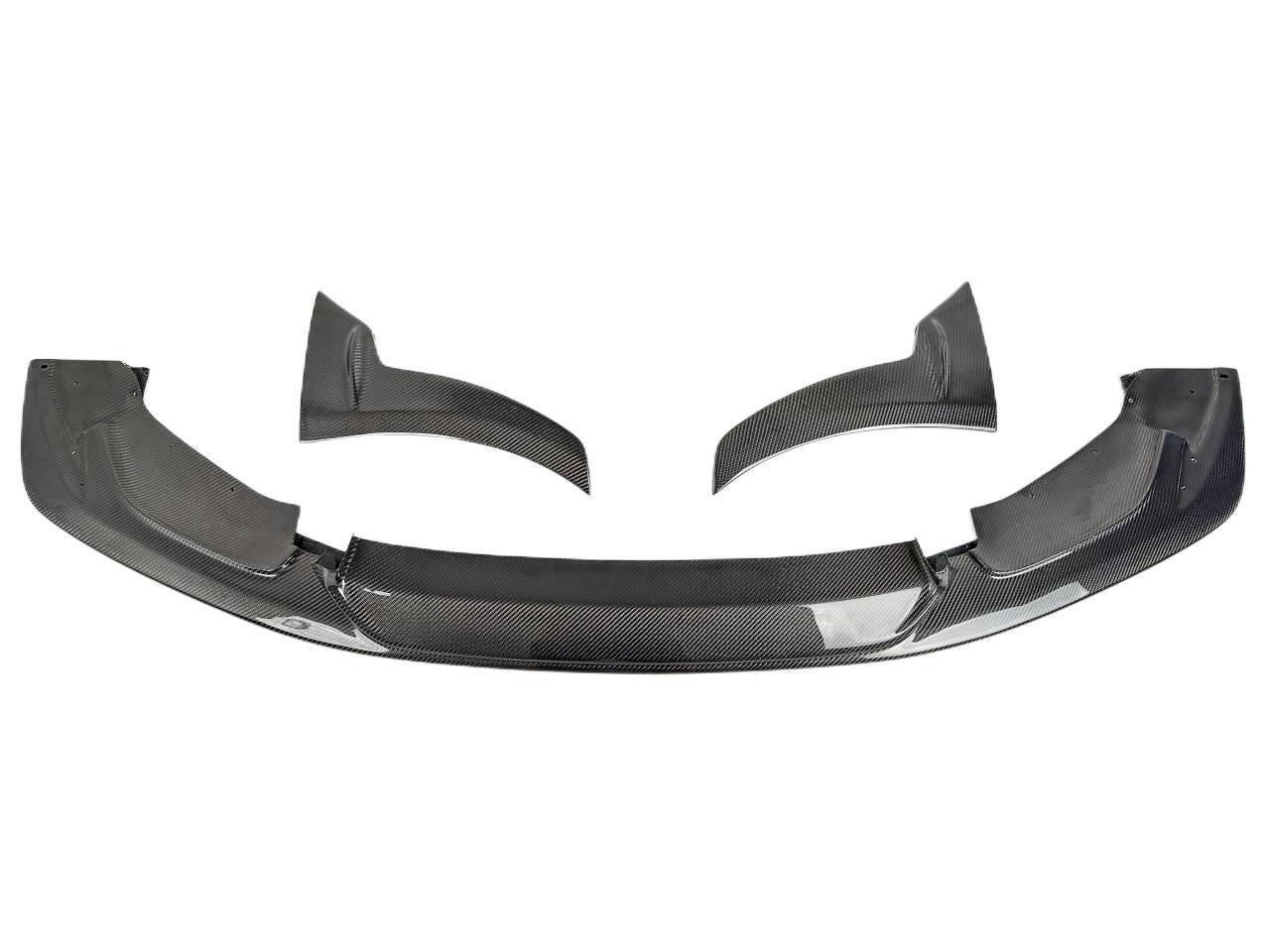 Laptor Style Carbon Fiber Front Lip - BMW F80 M3 & F82/F83 M4