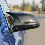 M Style Carbon Fiber Mirror Cap Set - BMW F30 3 Series, F32 4 Series, F22 2 Series