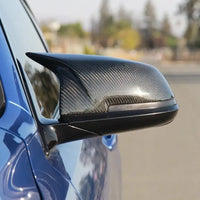 M Style Carbon Fiber Mirror Cap Set - BMW F30 3 Series, F32 4 Series, F22 2 Series