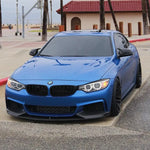 M Style Carbon Fiber Mirror Cap Set - BMW F30 3 Series, F32 4 Series, F22 2 Series