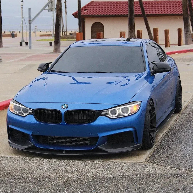 M Style Carbon Fiber Mirror Cap Set - BMW F30 3 Series, F32 4 Series, F22 2 Series