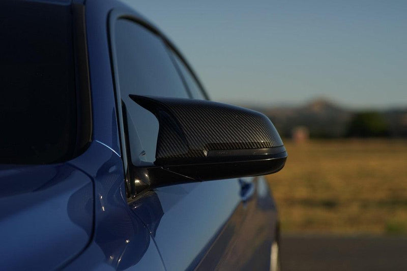 M Style Carbon Fiber Mirror Cap Set - BMW F30 3 Series | F32 4 Series