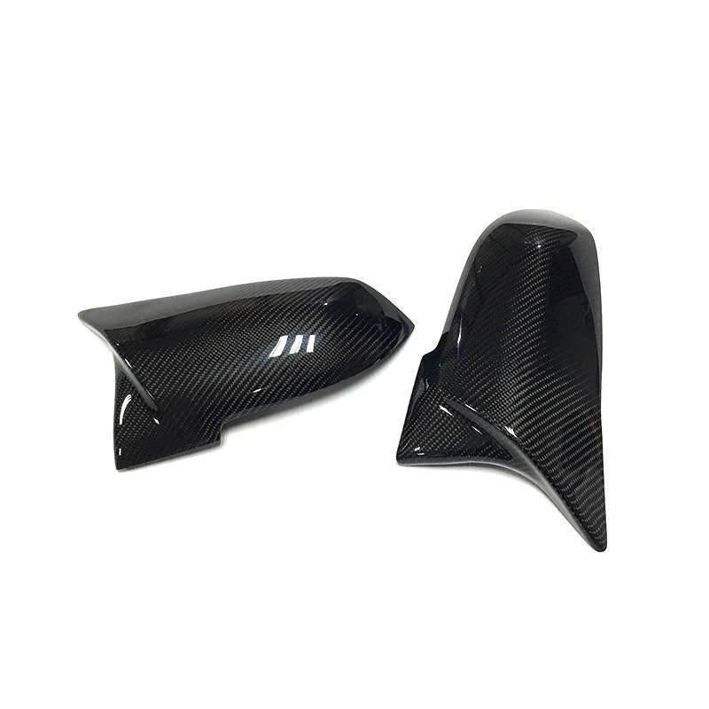 M Inspired Carbon Fiber Mirror Cap Set Package - BMW F Chassis | F87 M2